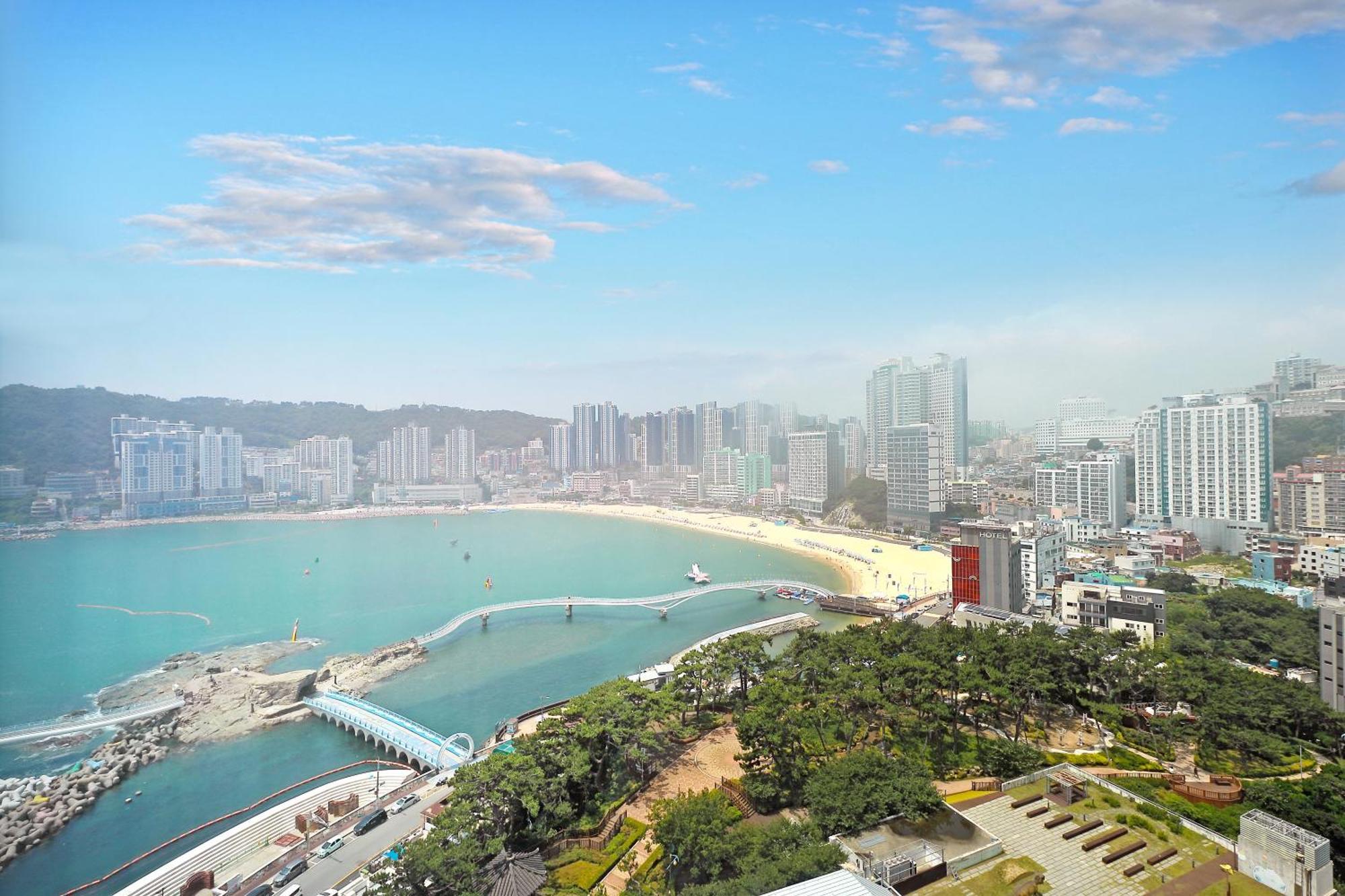釜山広域市Elmomento Songdoアパートメント エクステリア 写真