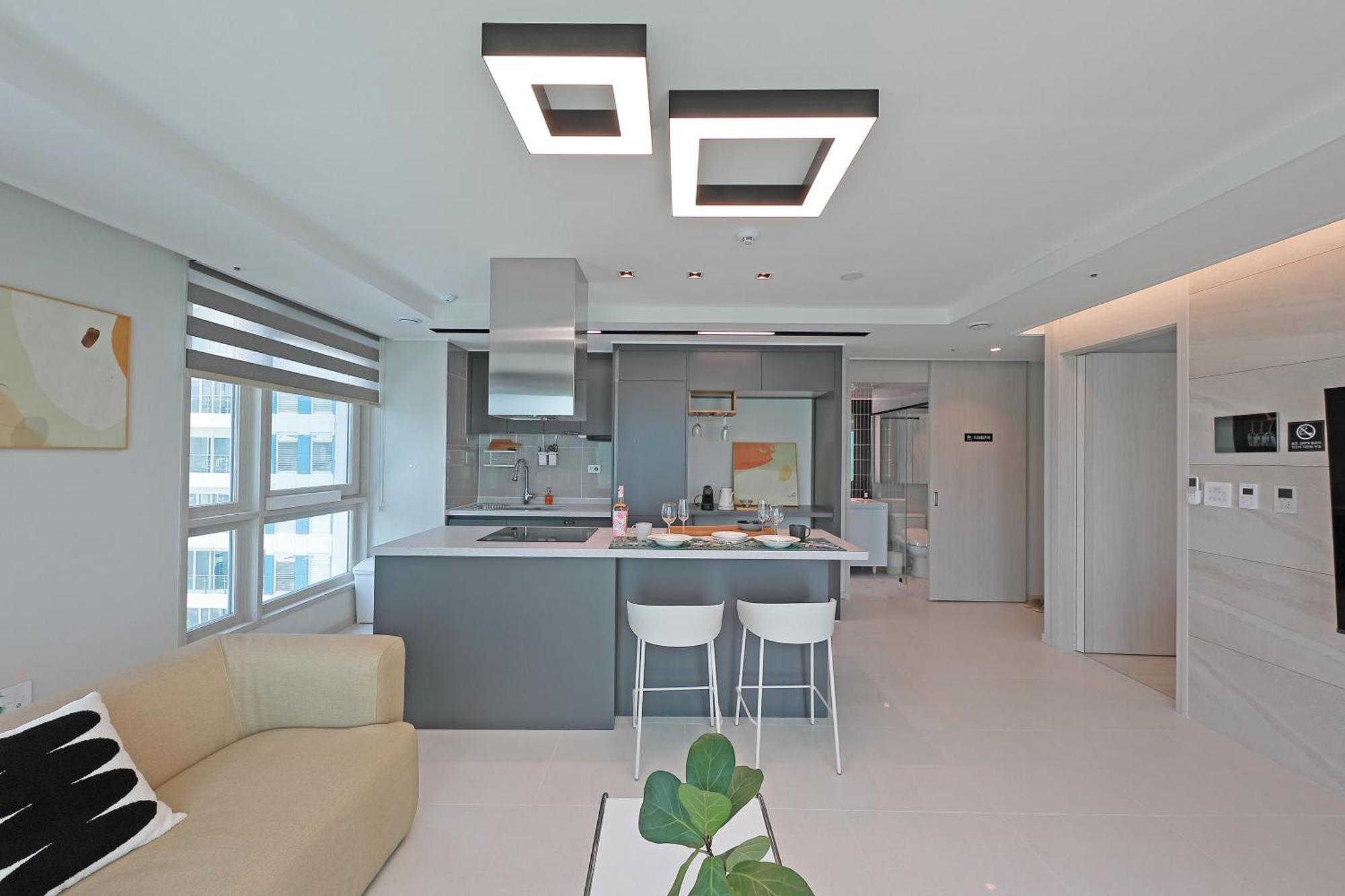 釜山広域市Elmomento Songdoアパートメント 部屋 写真