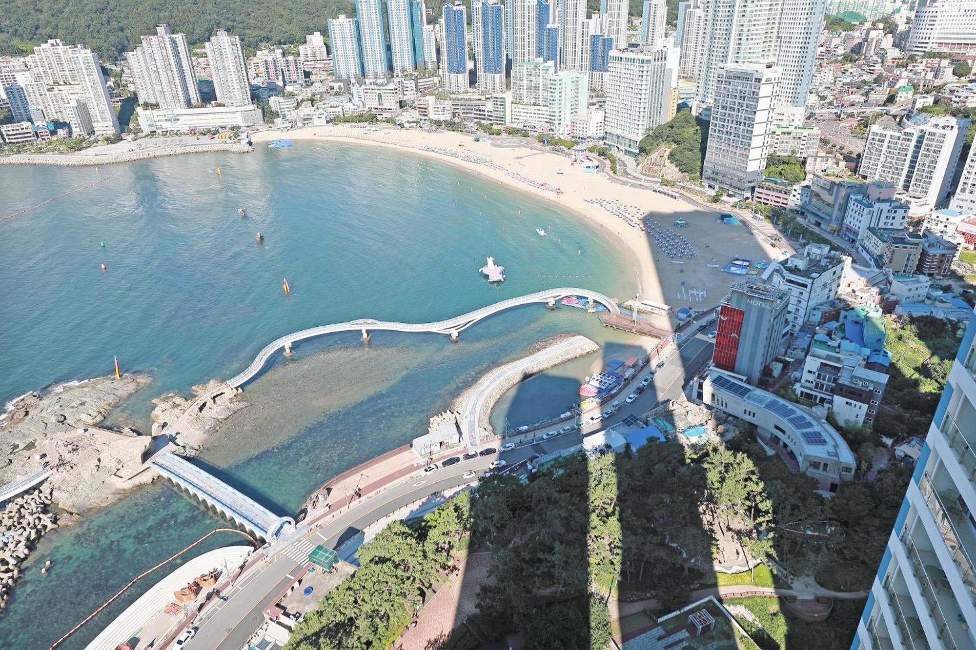 釜山広域市Elmomento Songdoアパートメント エクステリア 写真