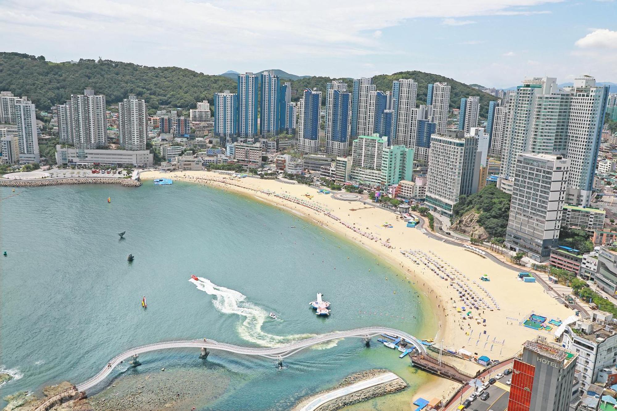 釜山広域市Elmomento Songdoアパートメント エクステリア 写真